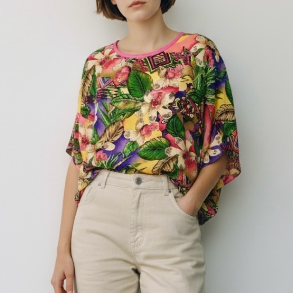 Vintage Hawaïen blouse